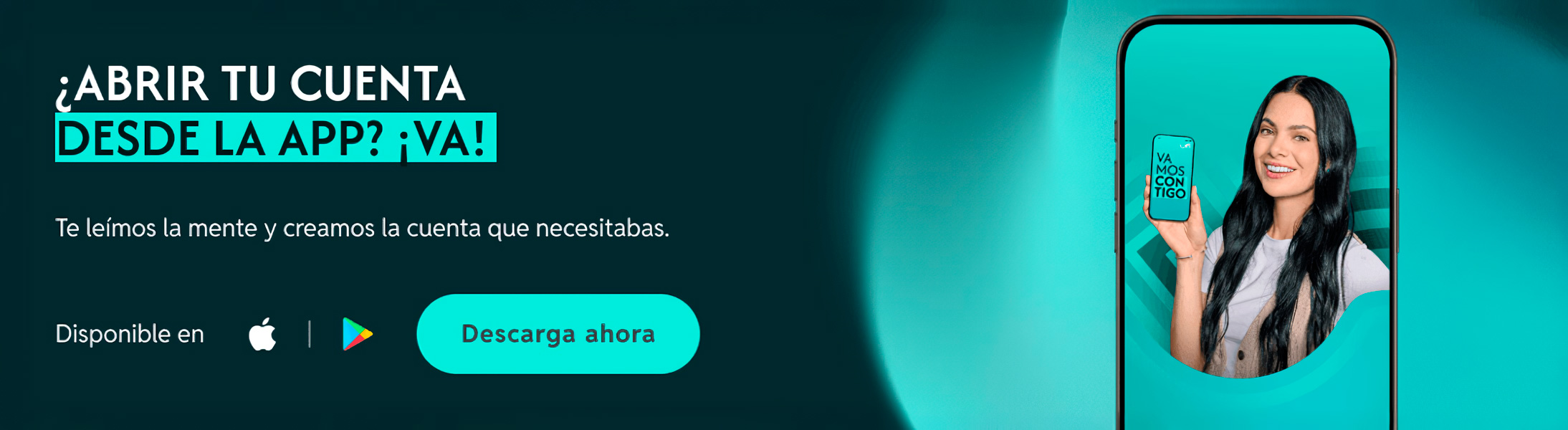 Abre tu cuenta desde tu celular