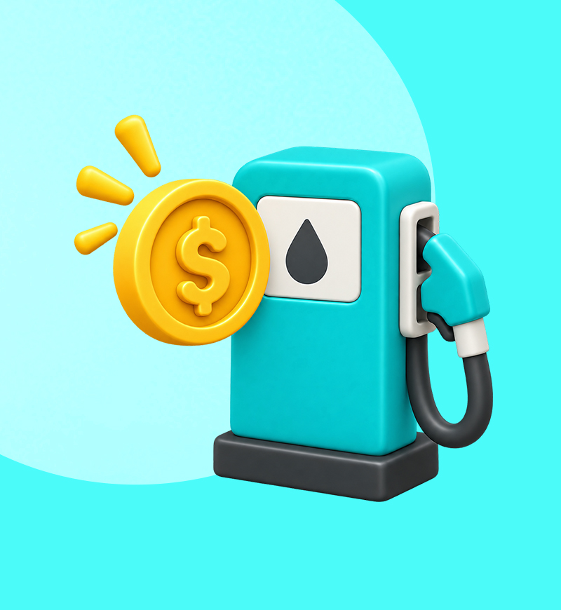 Dinero extra, gasolina del mes, transporte trabajo
