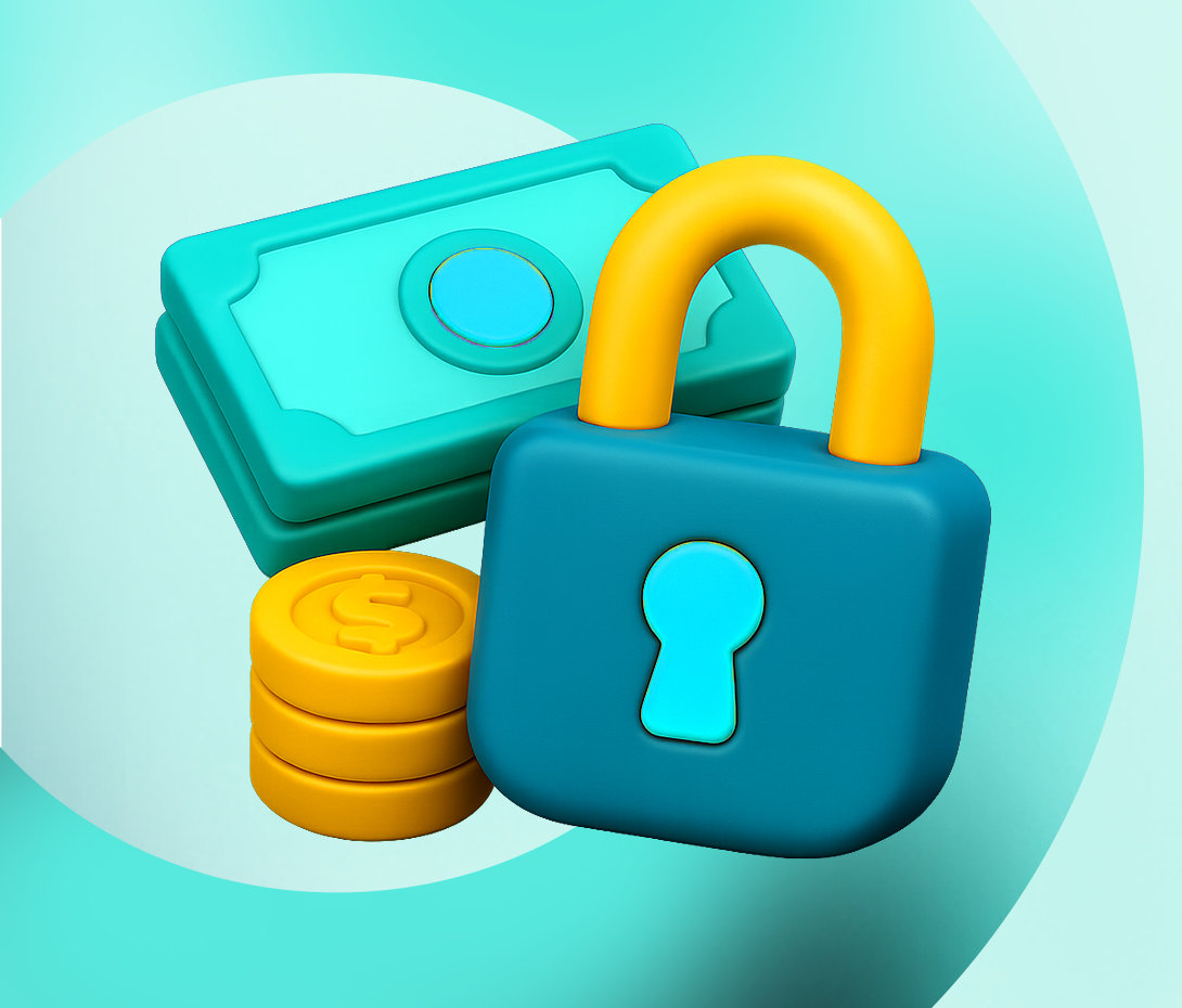Pago, seguridad, dinero